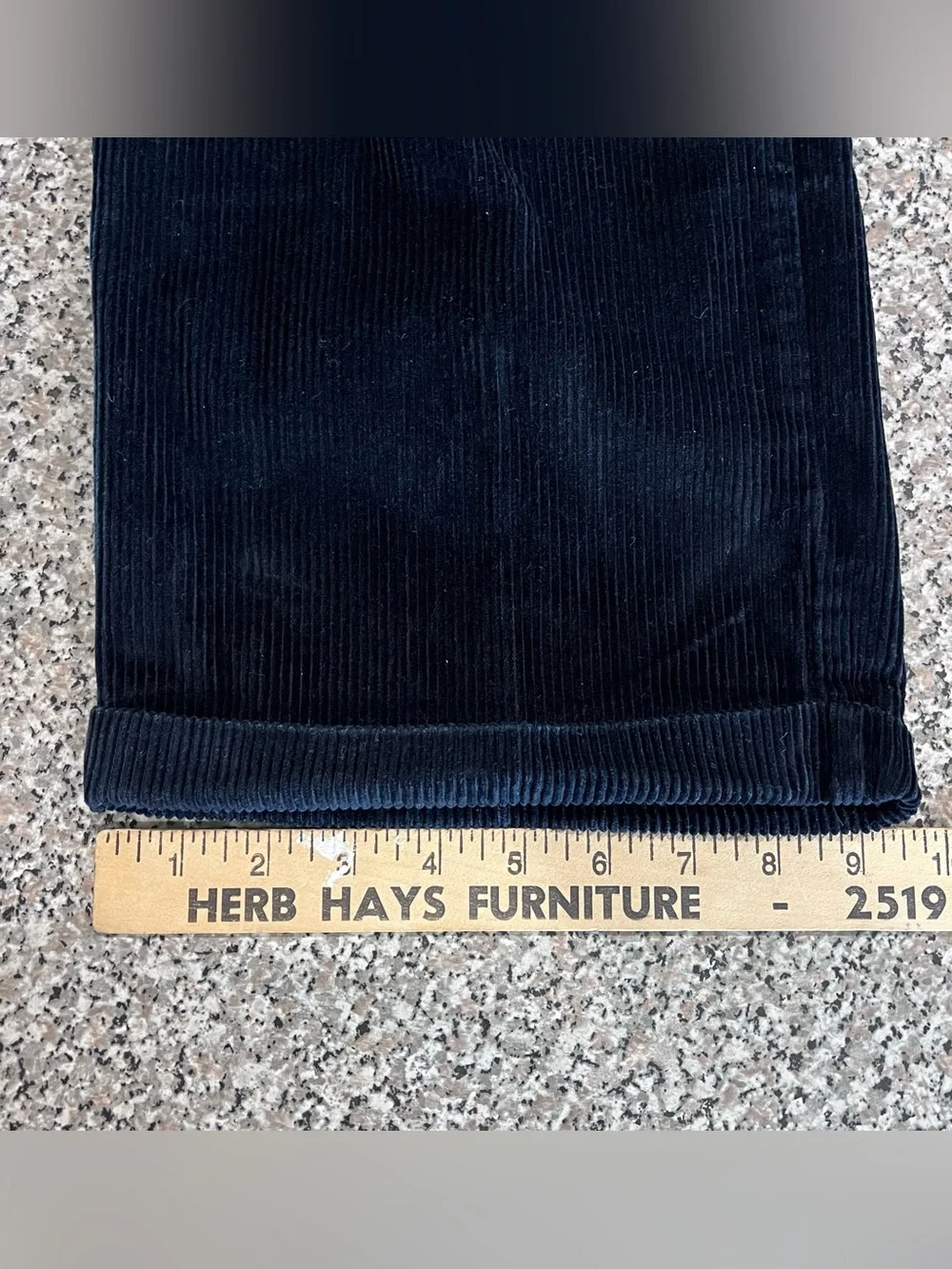 Vintage Geoffrey Beene Corduroy Navy Blue Relaxed Fit Y2K 90’s Cotton Mens 40x32